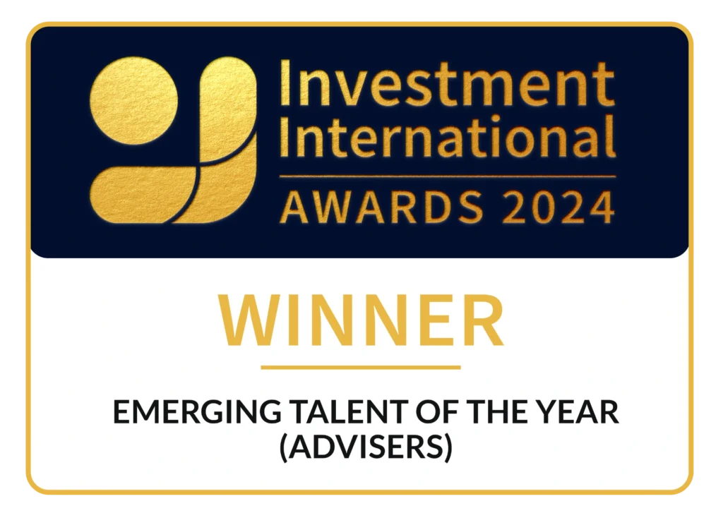 Investment international awards 2024 Emerging Talent of the Year (Advisers)